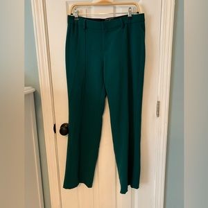 *Hemmed* Banana Republic Logan fit piped trouser - high waisted wide leg